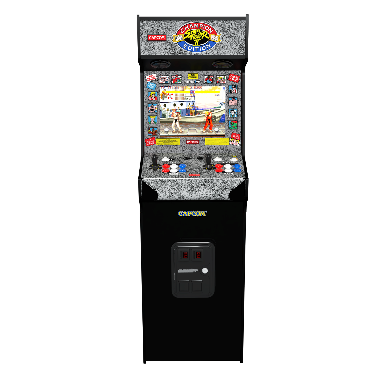 Arcade1Up Street Fighter II Supreme Series Arcade Machine — view 5