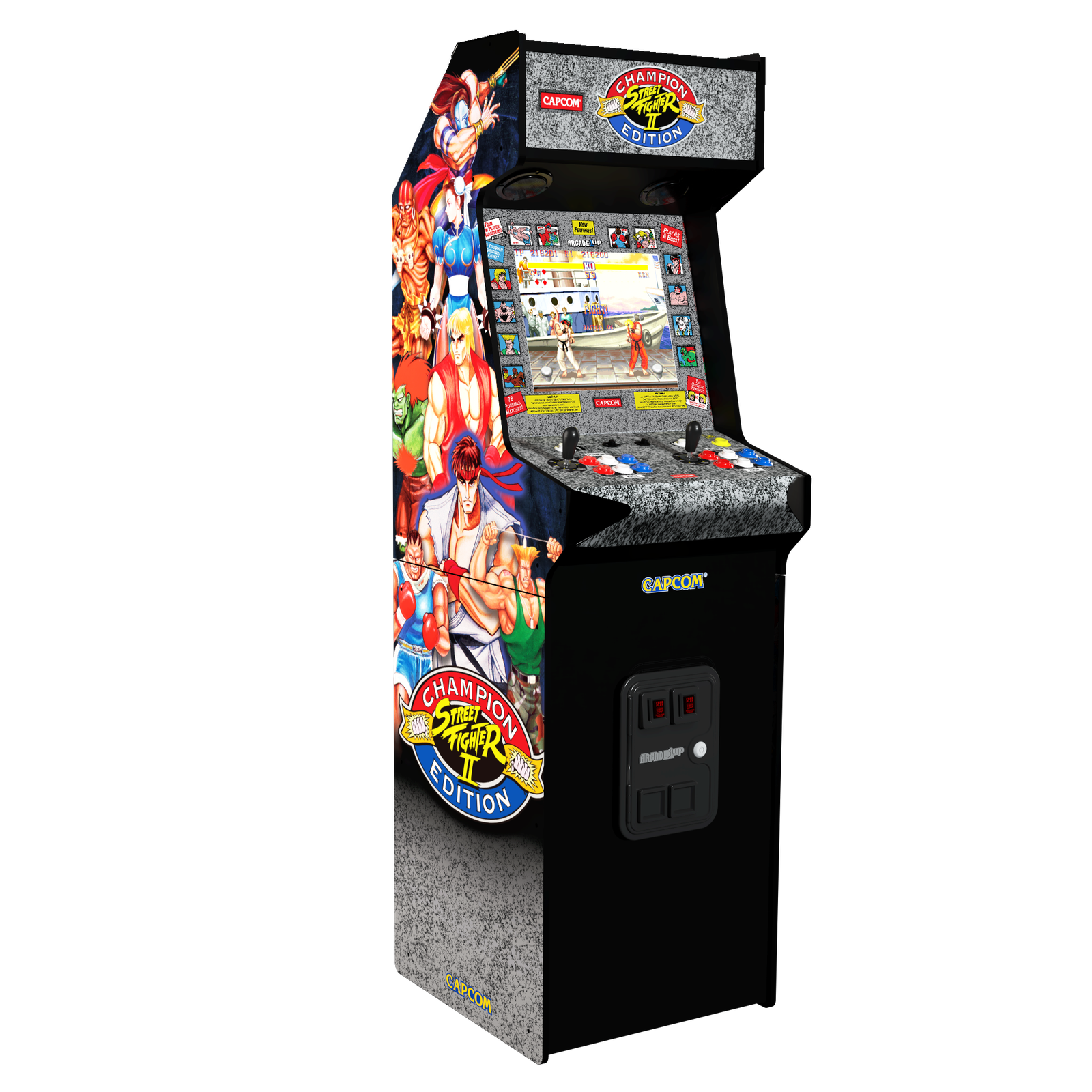 Arcade1Up Street Fighter II Supreme Series Arcade Machine — view 3