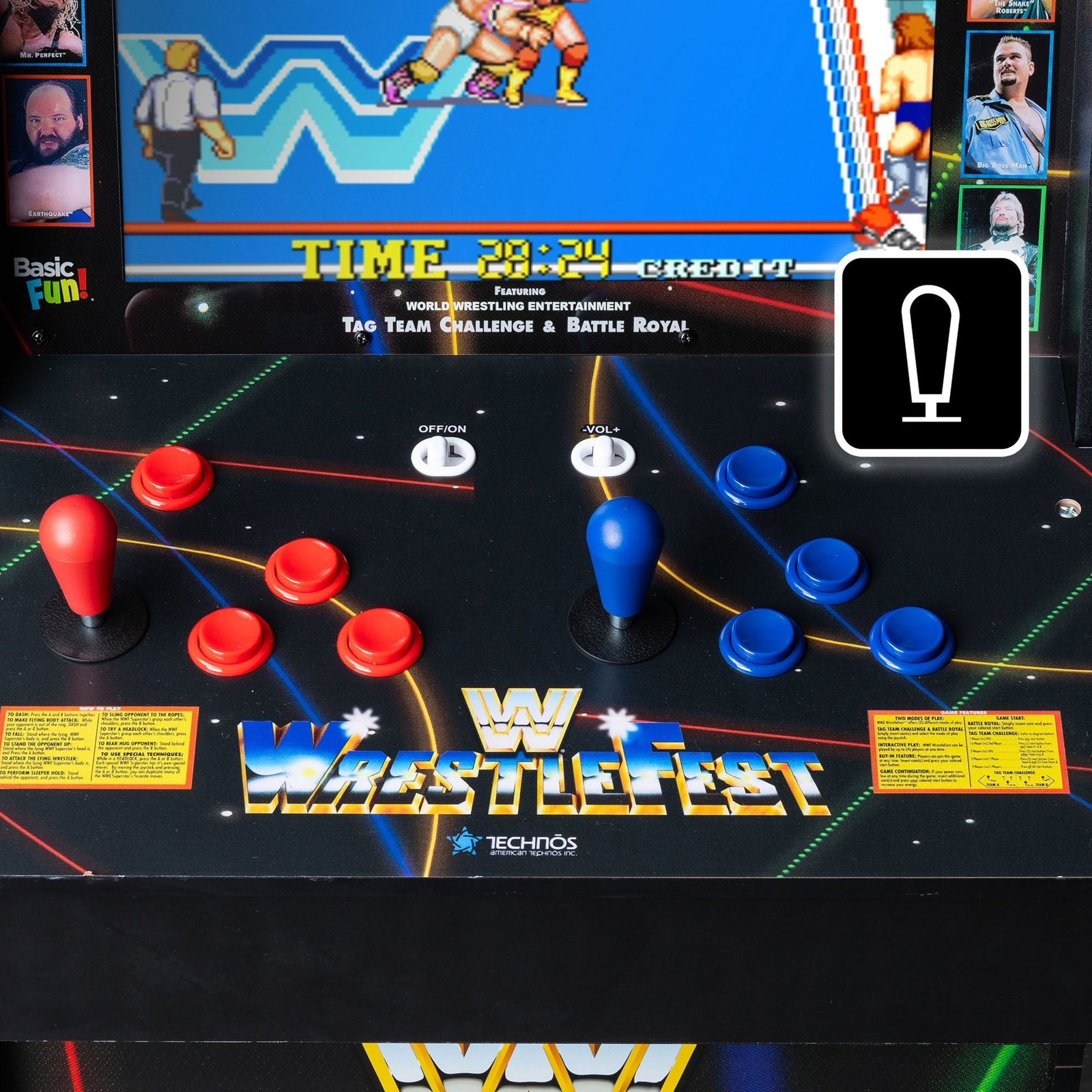 Arcade1Up WWE Wrestlefest Ultra Series Arcade Machine — view 8