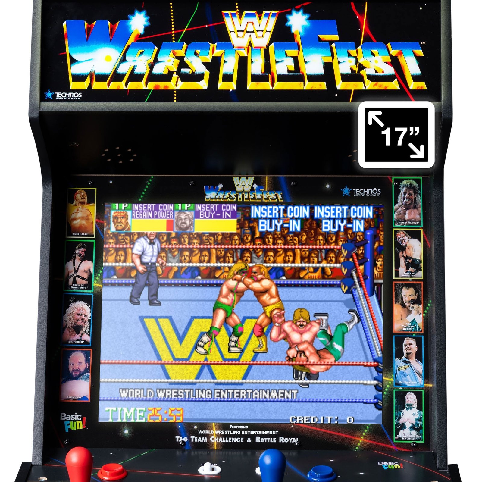 Arcade1Up WWE Wrestlefest Ultra Series Arcade Machine — view 9