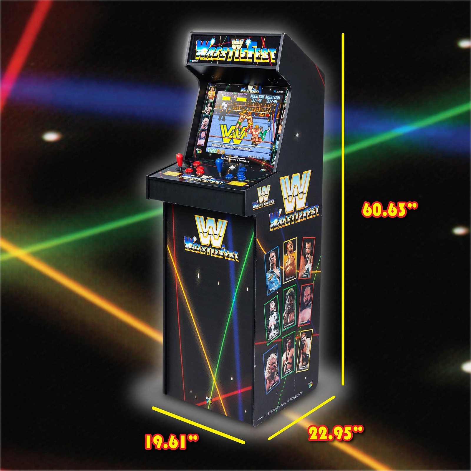 Arcade1Up WWE Wrestlefest Ultra Series Arcade Machine — view 4