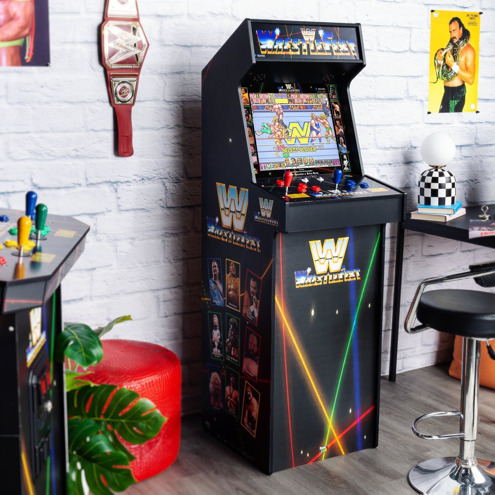 Arcade1Up WWE Wrestlefest Ultra Series Arcade Machine — view 5