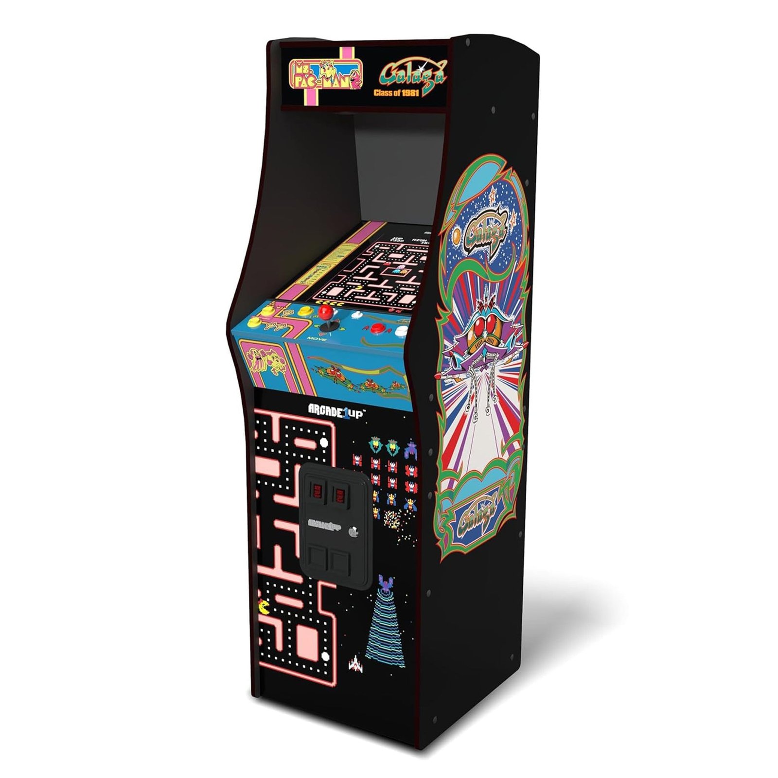 Arcade1Up Ms. Pac Man™ & Galaga Class of '81 Deluxe Arcade