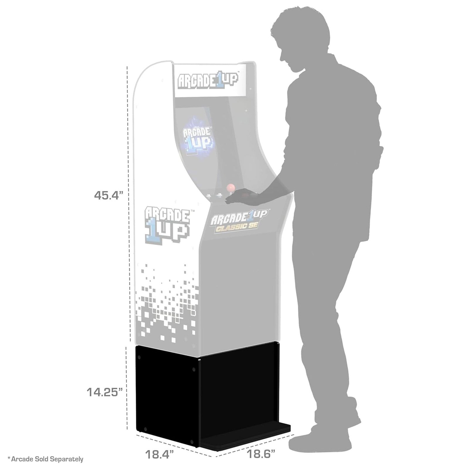Arcade1Up Classic SE Arcade Riser — view 2