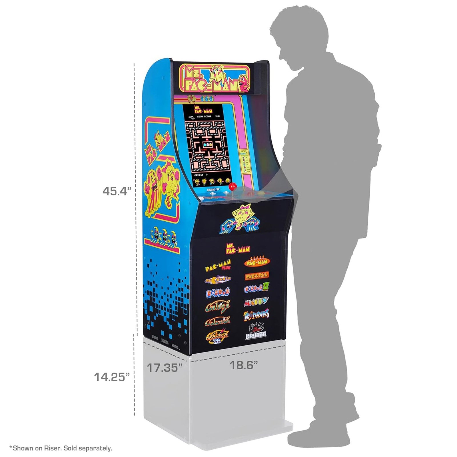 Arcade1Up Ms. Pac-Man™ Classic SE Arcade — view 2