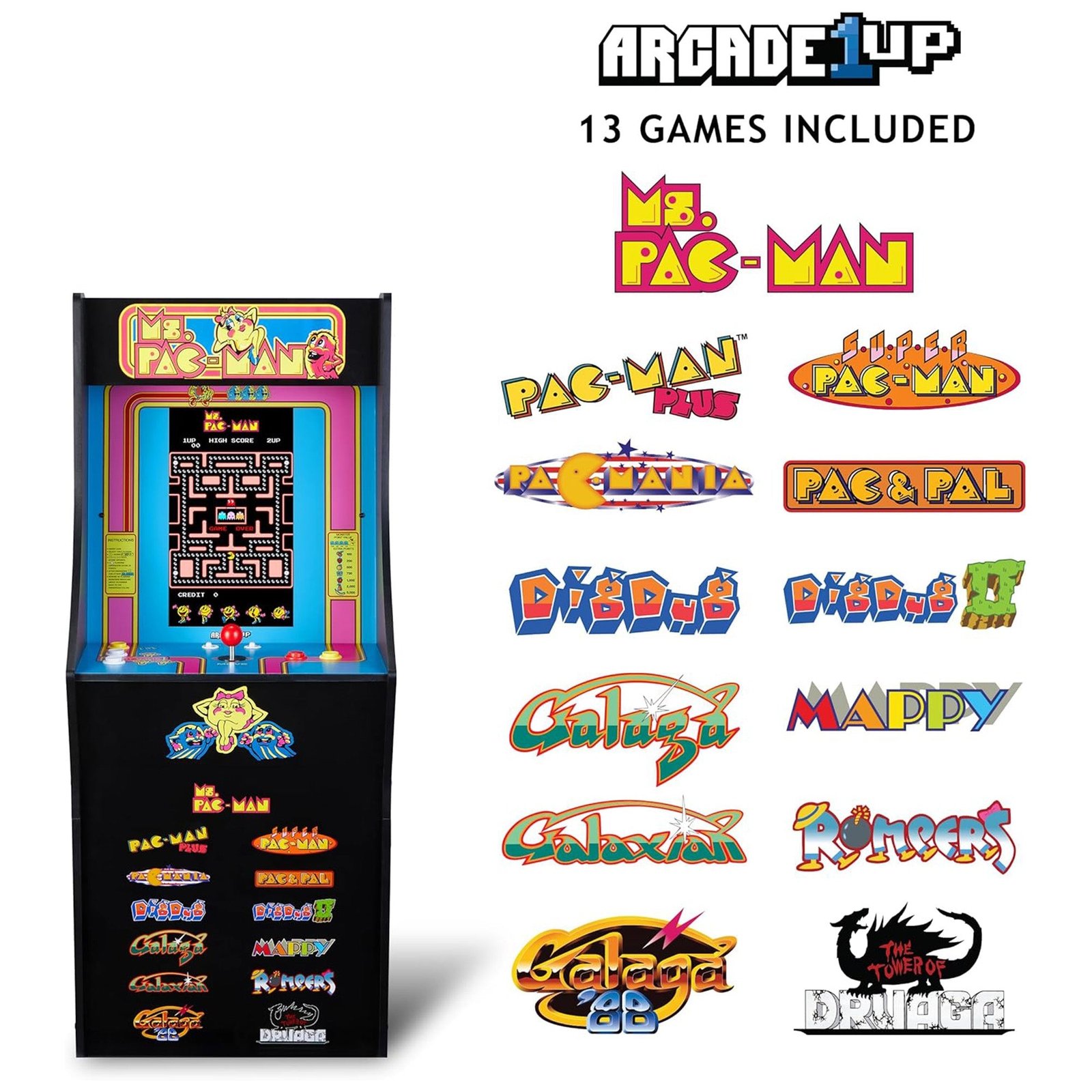 Arcade1Up Ms. Pac-Man™ Classic SE Arcade — view 3