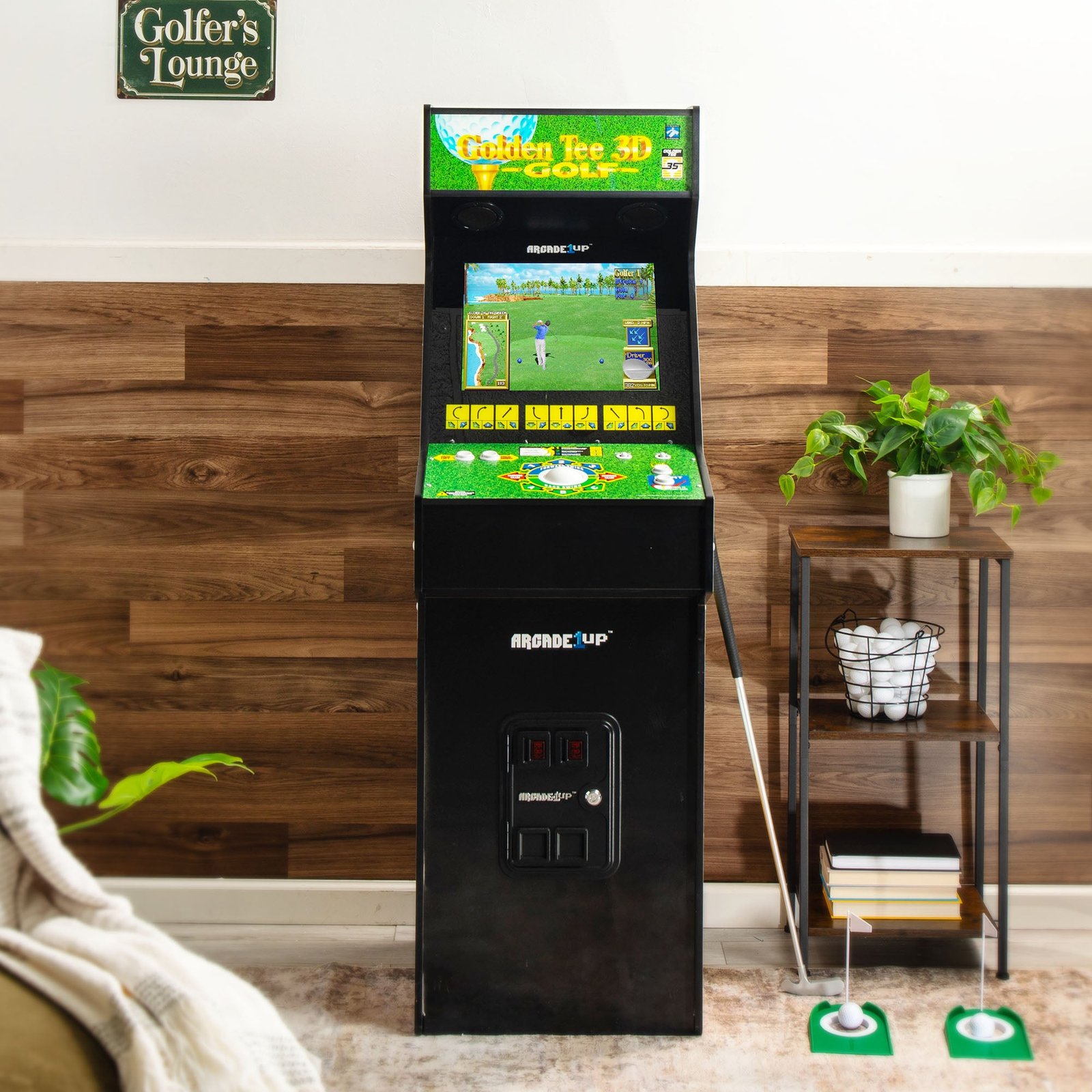 Arcade1Up Golden Tee 3D Deluxe Arcade Machine — view 4