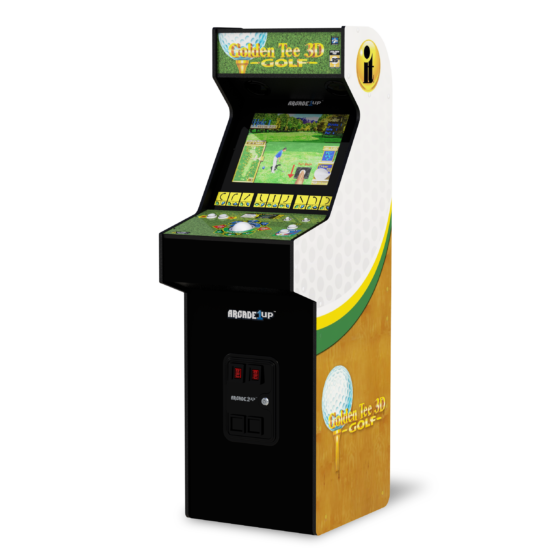 Arcade1Up Golden Tee 3D Deluxe Arcade Machine